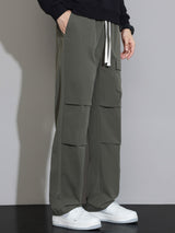 Patrick - Straight Leg Drawstring Trousers
