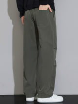 Patrick - Straight Leg Drawstring Trousers