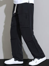Patrick - Straight Leg Drawstring Trousers