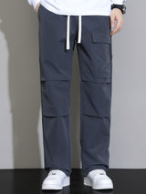 Patrick - Straight Leg Drawstring Trousers