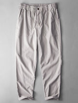 Luc - Straight Leg Linen Cotton Trousers