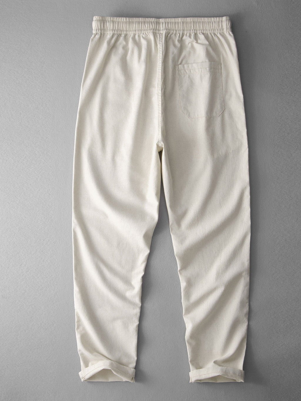 Adam - Straight Leg Linen Trousers