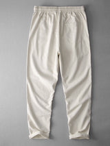 Adam - Straight Leg Linen Trousers