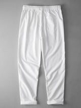 Adam - Straight Leg Linen Trousers