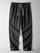 Adam - Straight Leg Linen Trousers