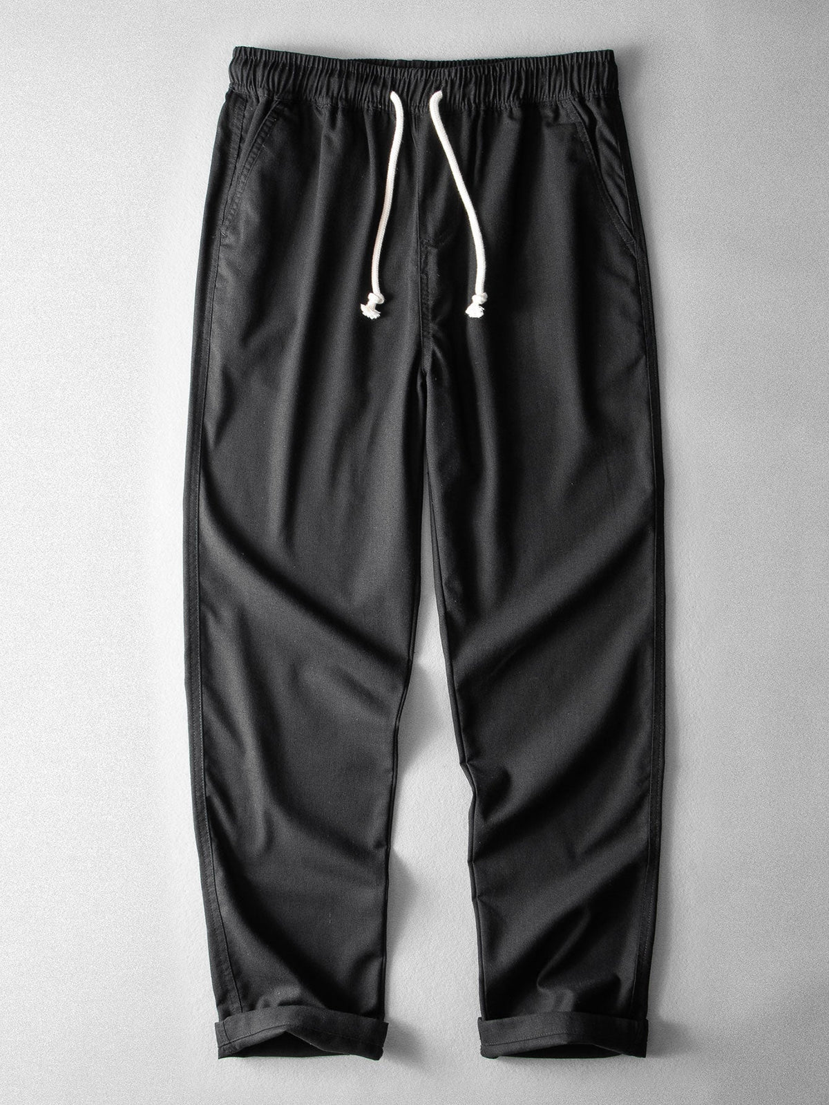Adam - Straight Leg Linen Trousers