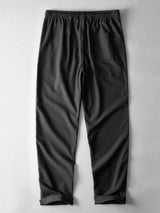 Adam - Straight Leg Linen Trousers