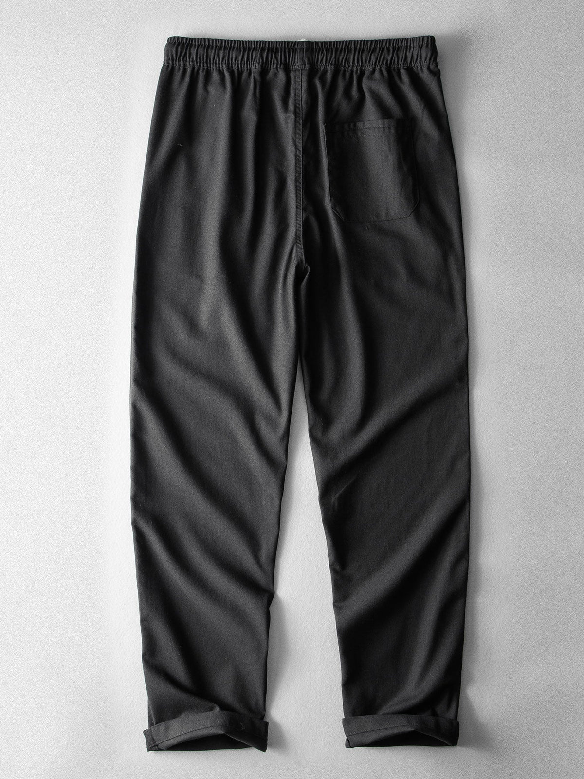 Adam - Straight Leg Linen Trousers