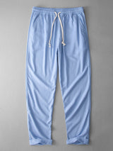 Adam - Straight Leg Linen Trousers