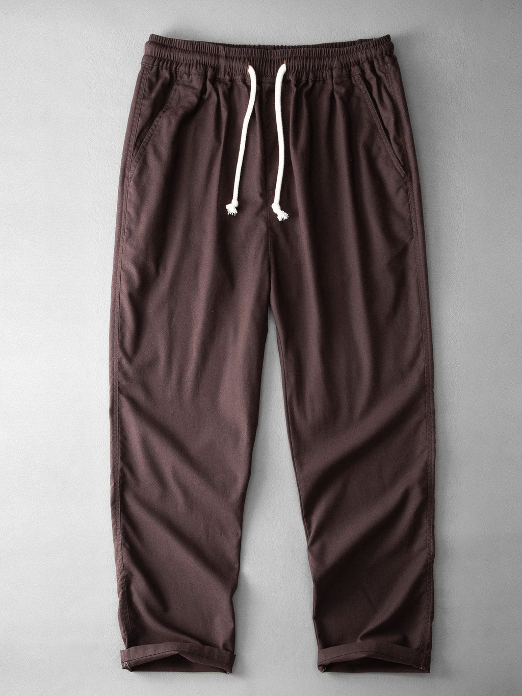 Adam - Straight Leg Linen Trousers