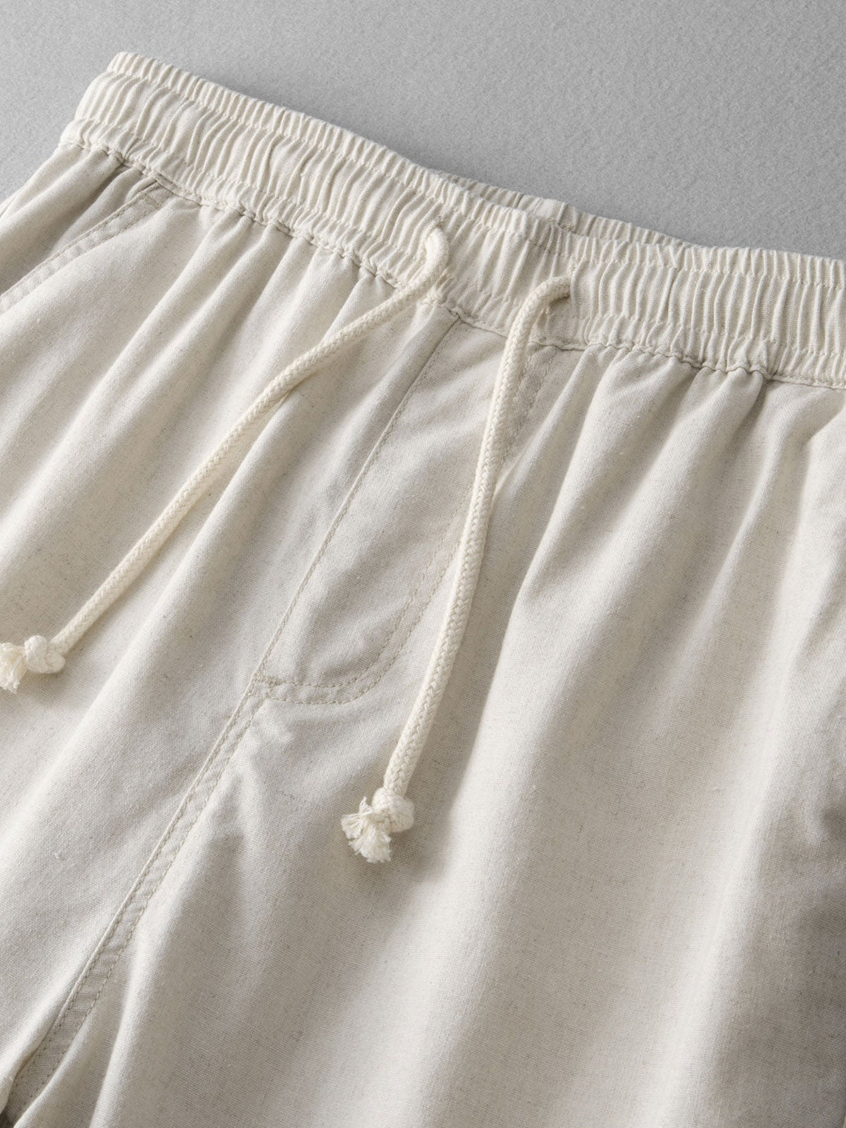 Adam - Straight Leg Linen Trousers