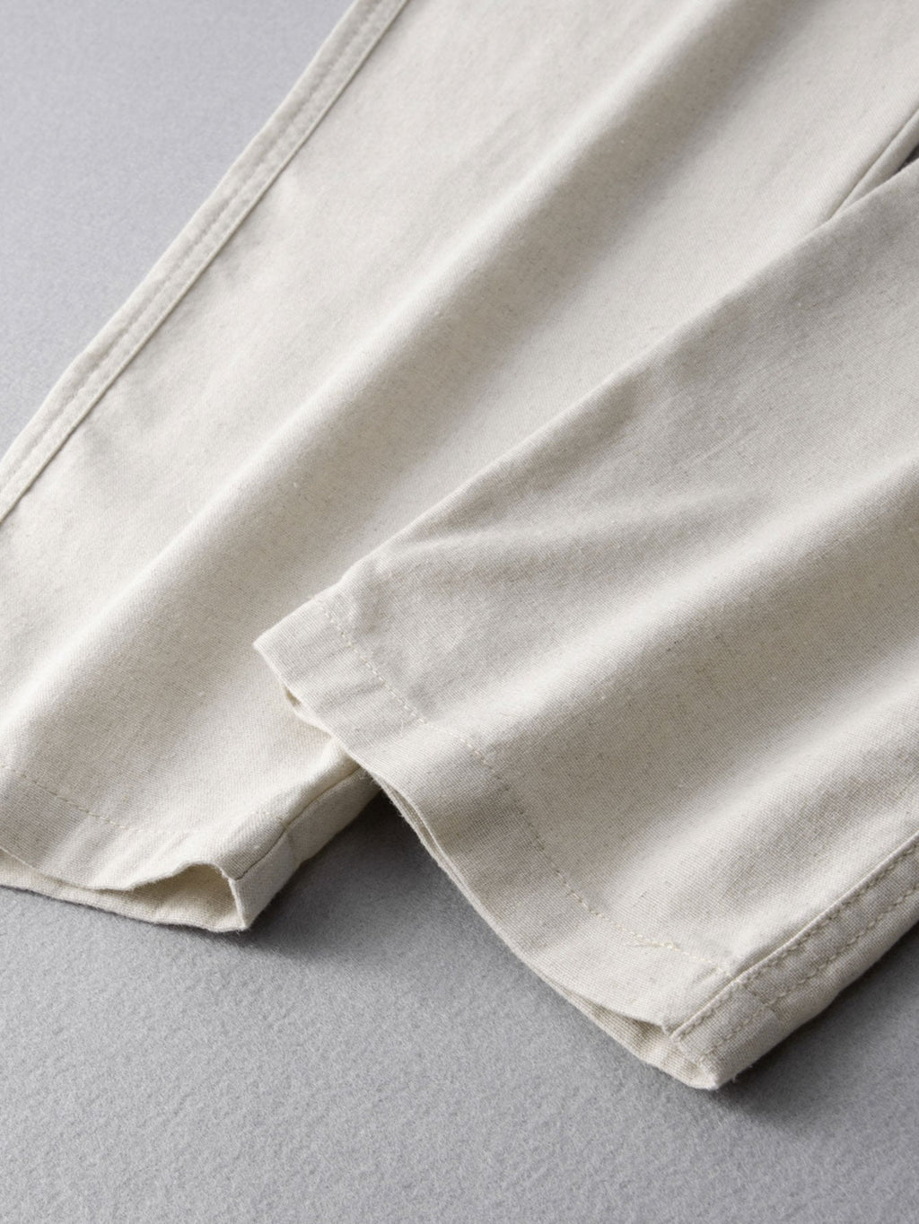 Adam - Straight Leg Linen Trousers