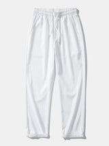 Arthur - Crinkle Texture Straight Leg Trousers