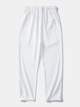 Arthur - Crinkle Texture Straight Leg Trousers