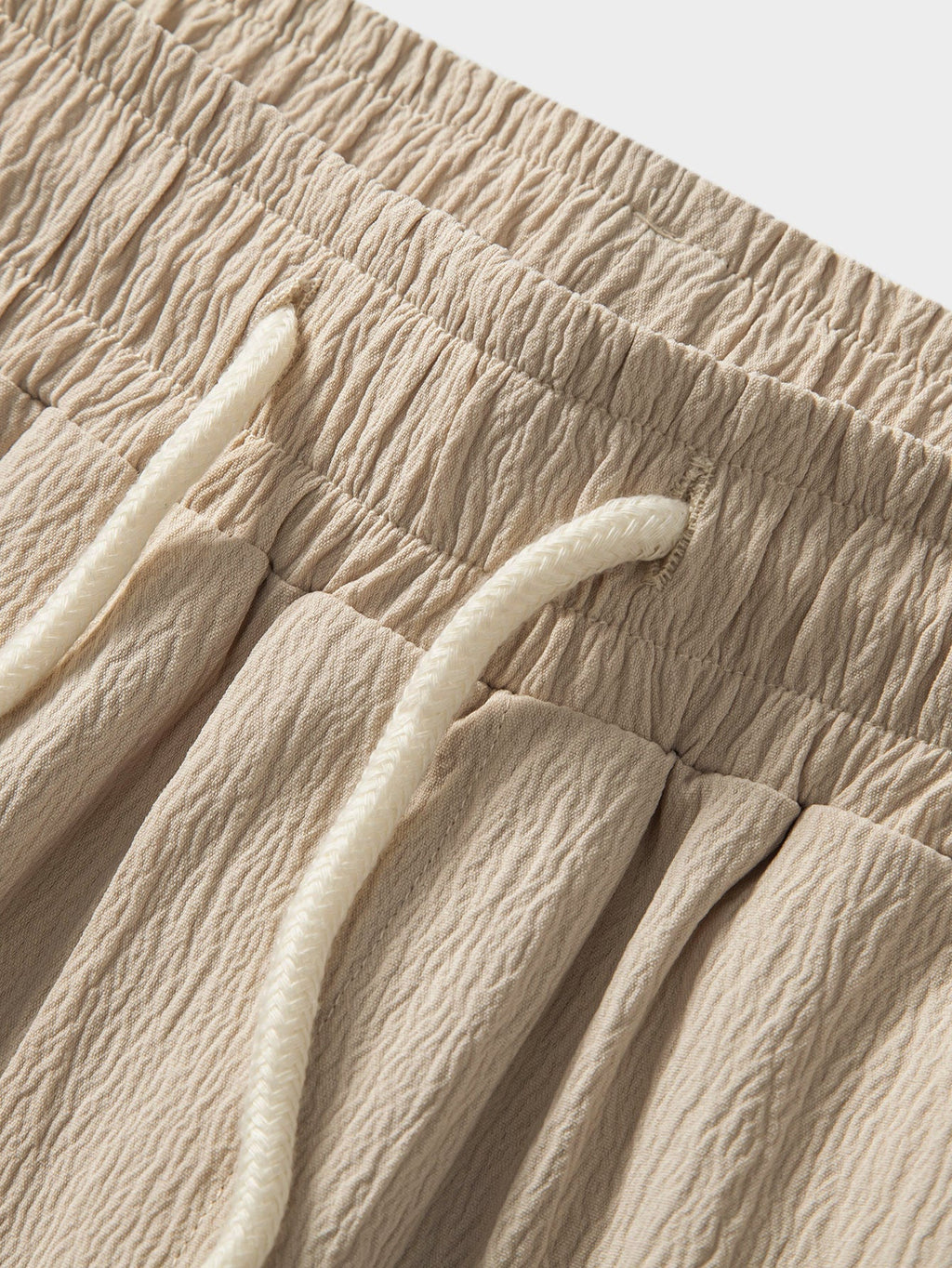 Arthur - Crinkle Texture Straight Leg Trousers
