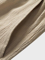 Arthur - Crinkle Texture Straight Leg Trousers