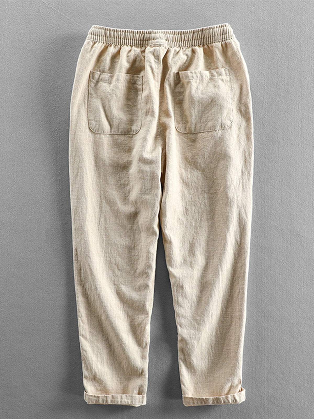 Emile - Linen Cotton Cropped Trousers