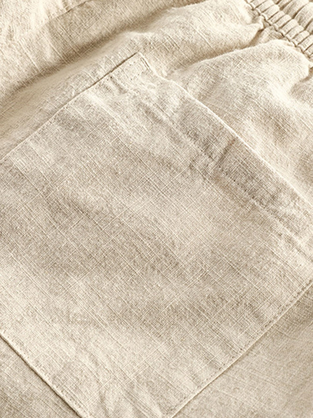 Emile - Linen Cotton Cropped Trousers