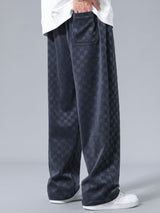 Jules - Checked Straight Leg Trousers