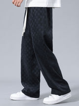 Jules - Checked Straight Leg Trousers