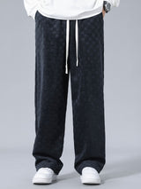 Jules - Checked Straight Leg Trousers