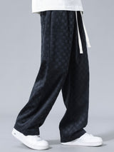 Jules - Checked Straight Leg Trousers