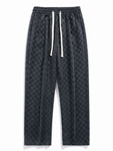 Jules - Checked Straight Leg Trousers