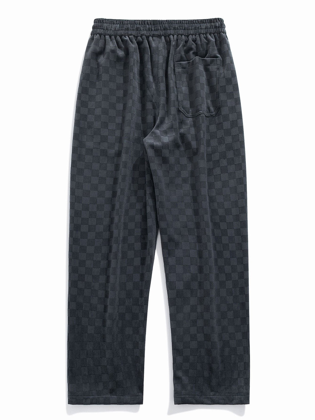 Jules - Checked Straight Leg Trousers