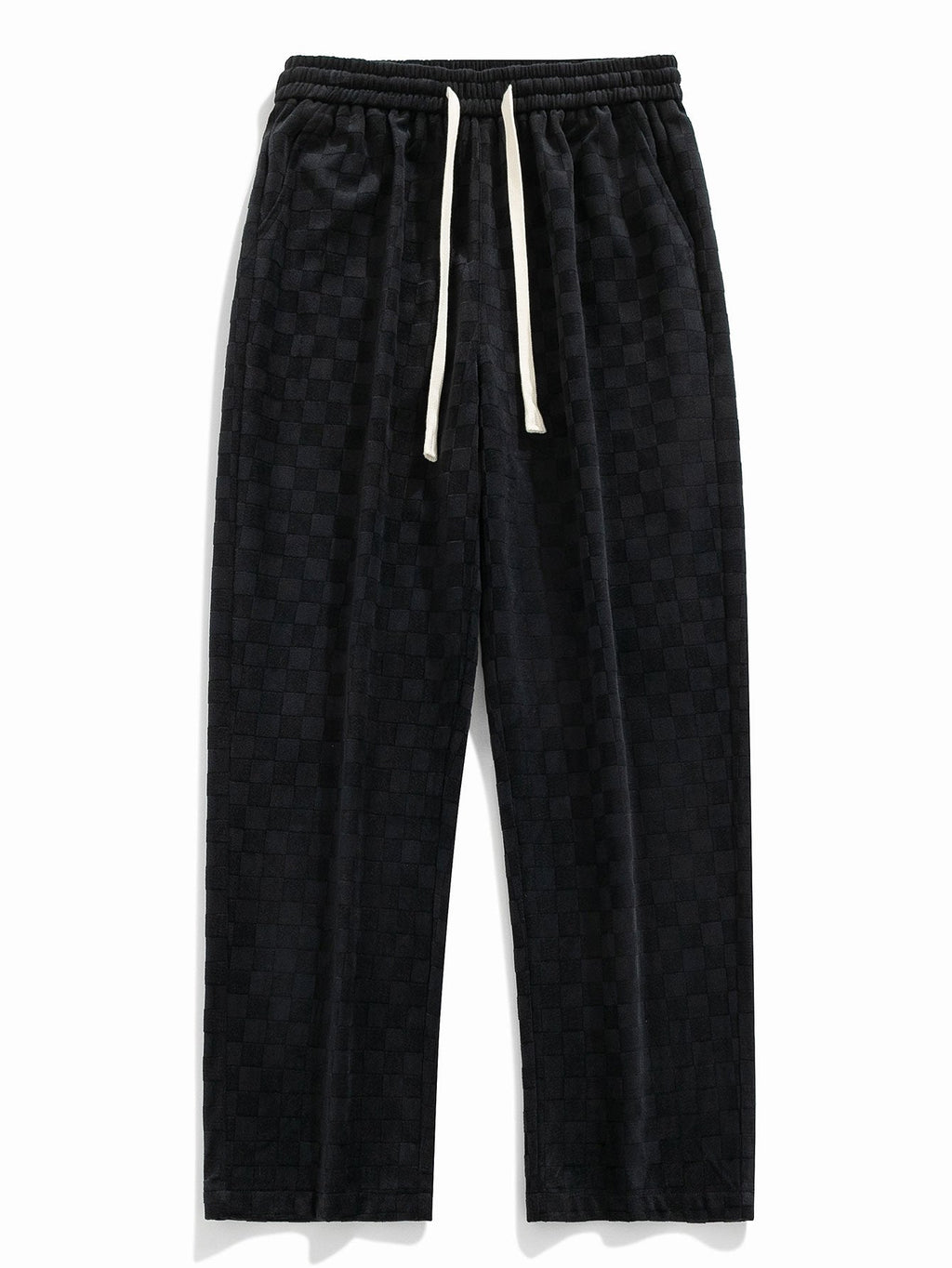 Jules - Checked Straight Leg Trousers