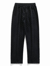 Jules - Checked Straight Leg Trousers