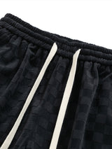 Jules - Checked Straight Leg Trousers