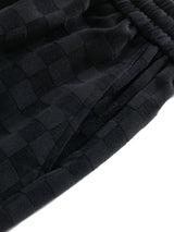 Jules - Checked Straight Leg Trousers
