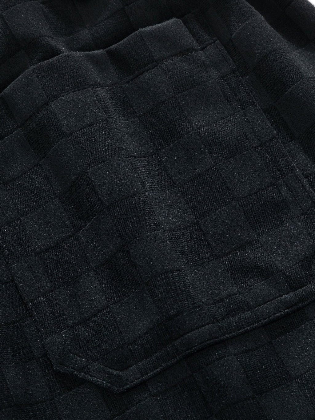 Jules - Checked Straight Leg Trousers
