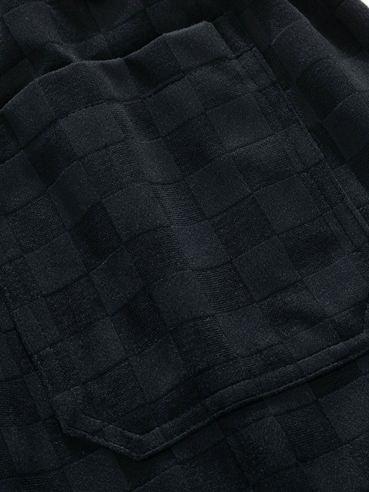Jules - Checked Straight Leg Trousers