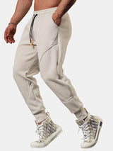 Theo - Cropped Joggers with Side Split