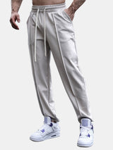 Denis - Tapered Joggers with Crease