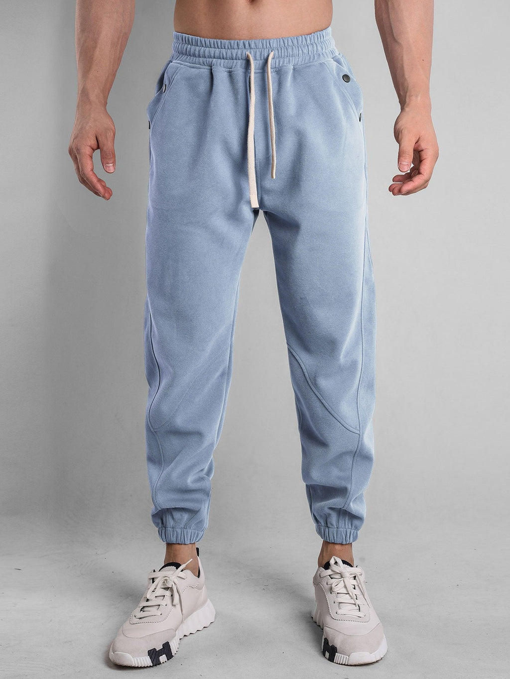 Gilles - Joggers with Button Pockets