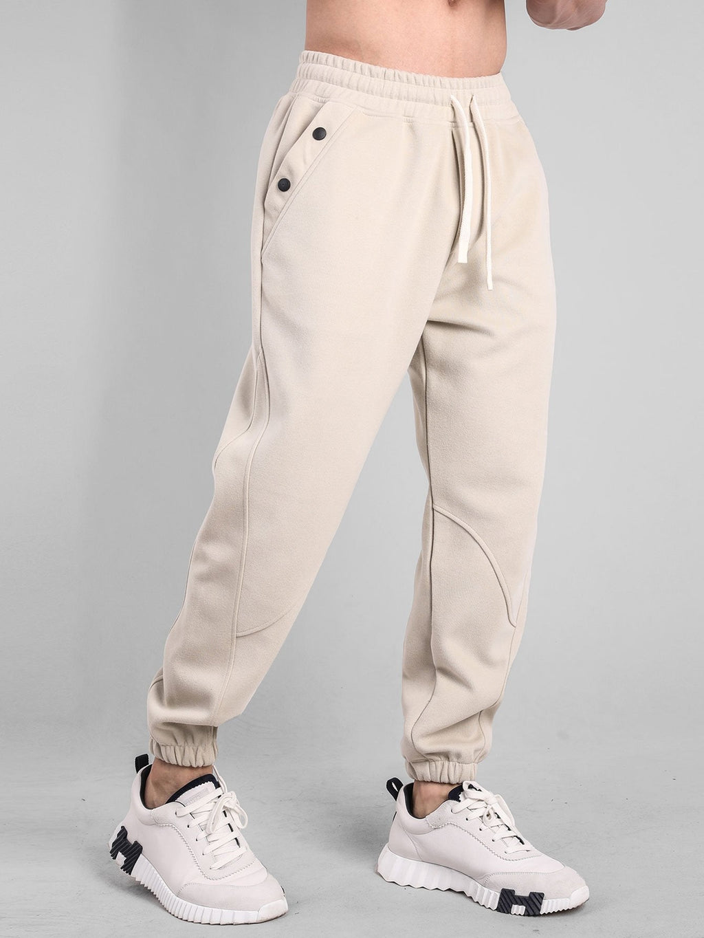 Gilles - Joggers with Button Pockets