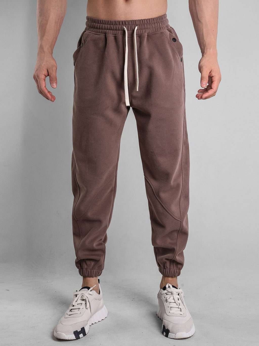 Gilles - Joggers with Button Pockets