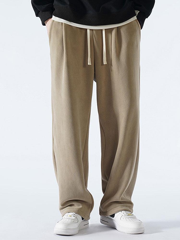 Andre - Loose Fit Polar Fleece Trousers