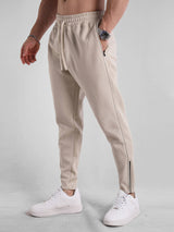 Michel - Joggers with Zip Hem