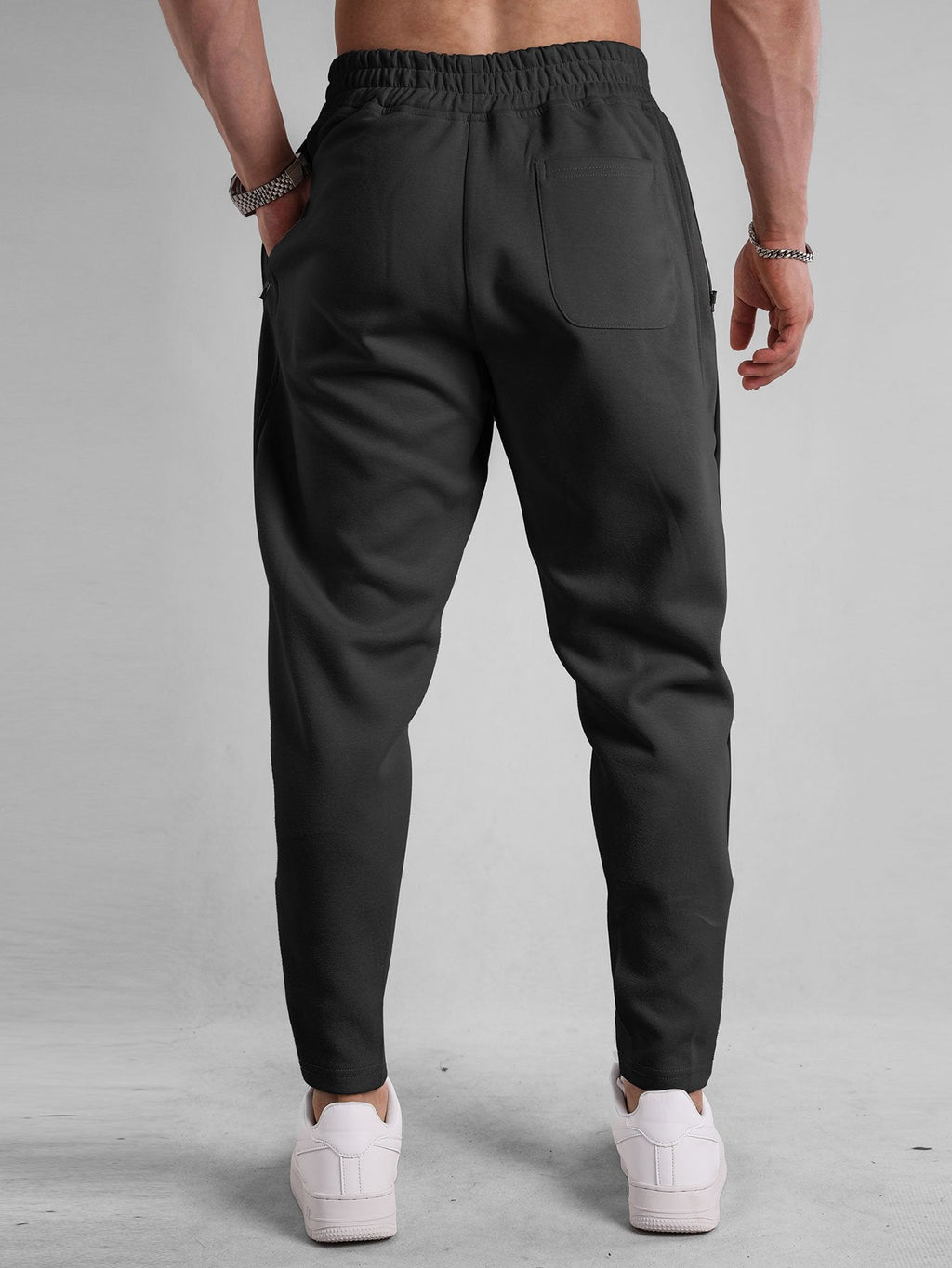 Michel - Joggers with Zip Hem
