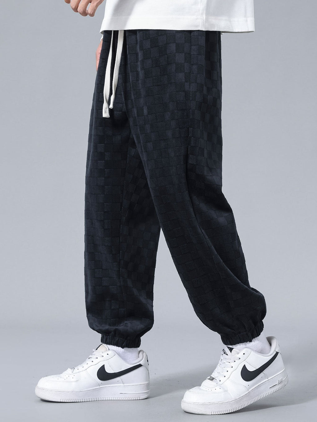 Alain - Plaid Joggers
