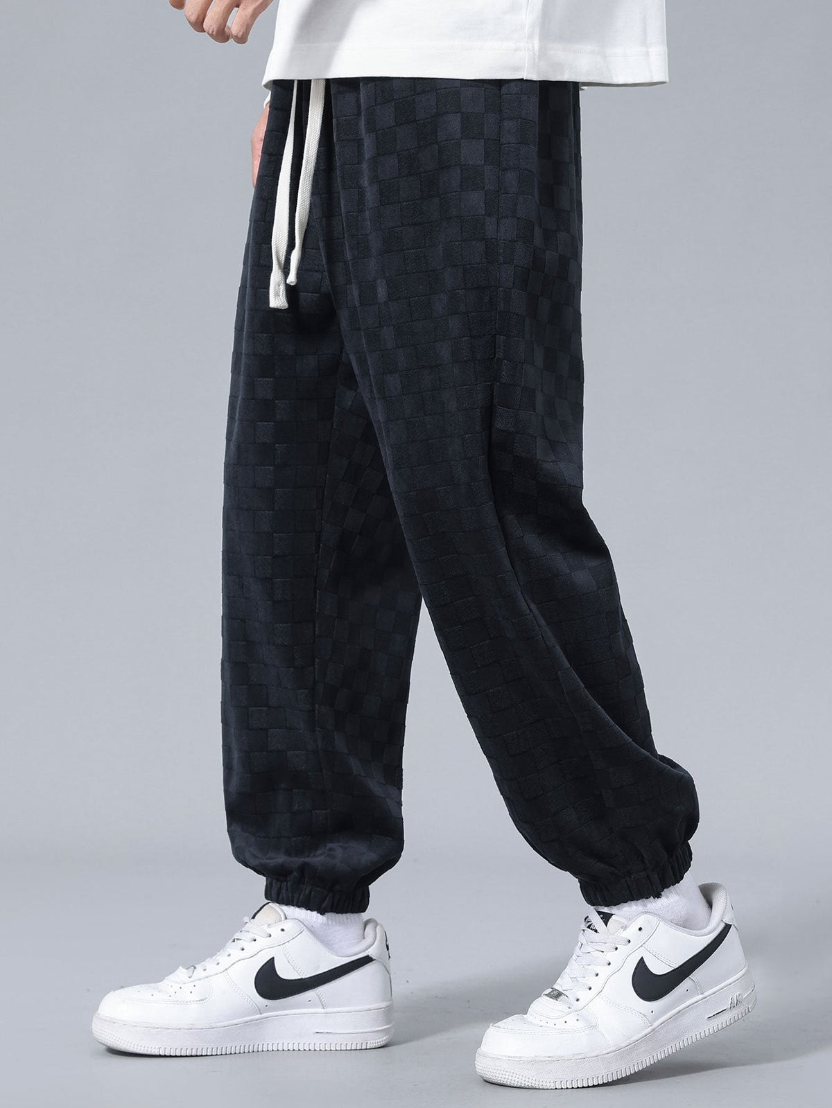 Alain - Plaid Joggers