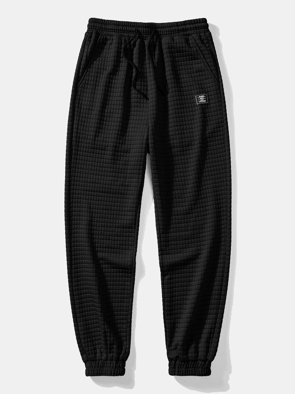 Daniel - Waffle Knit Joggers