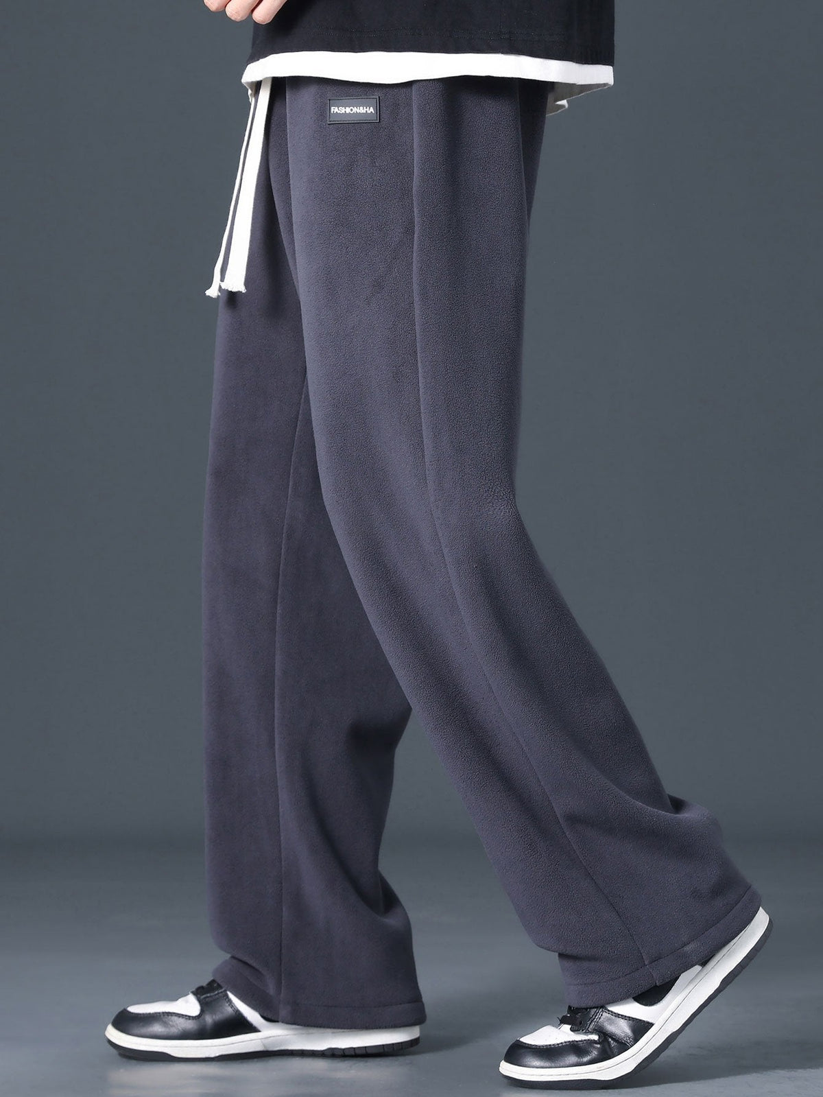 Jason - Straight Leg Polar Fleece Trousers