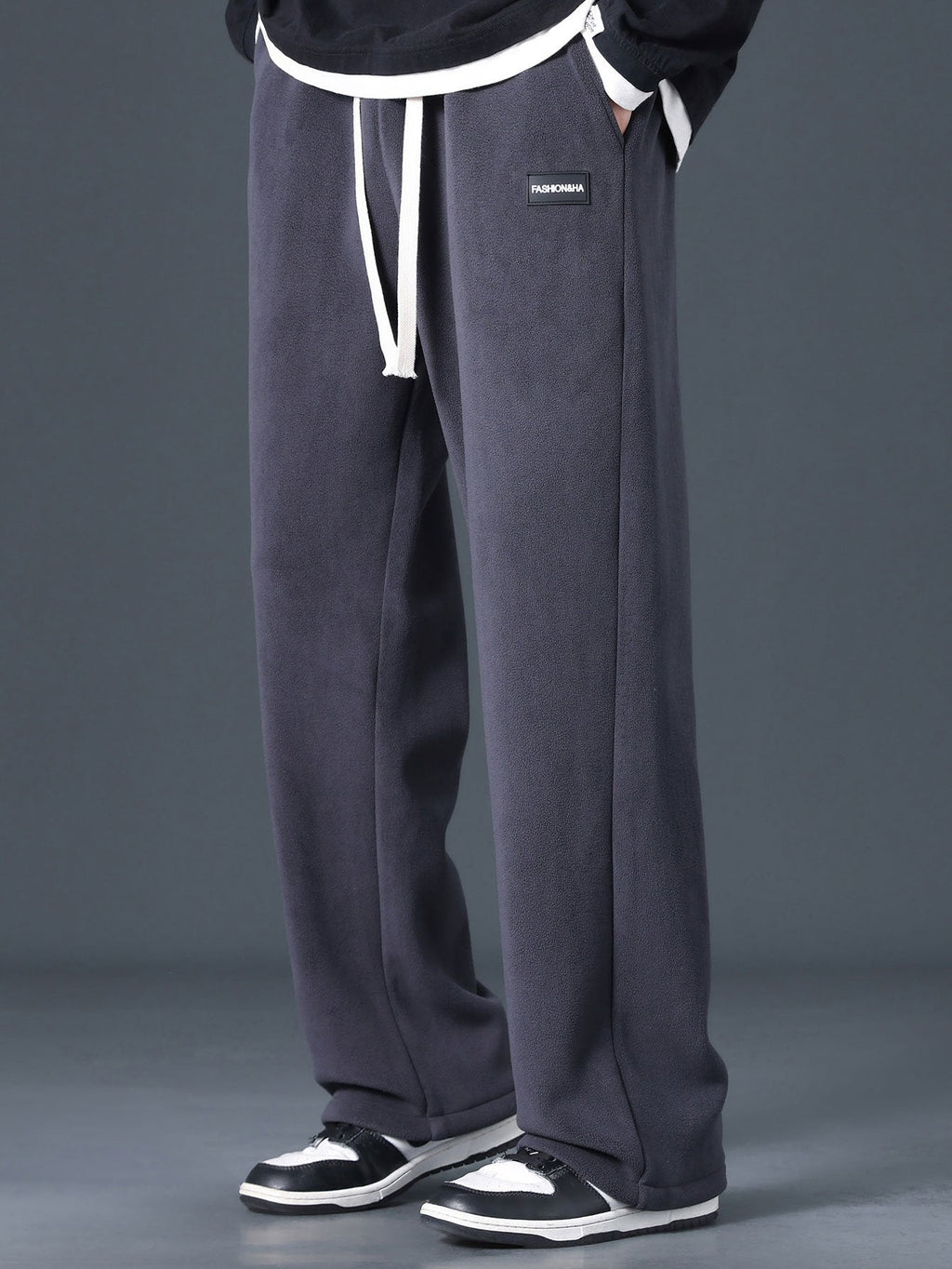 Jason - Straight Leg Polar Fleece Trousers