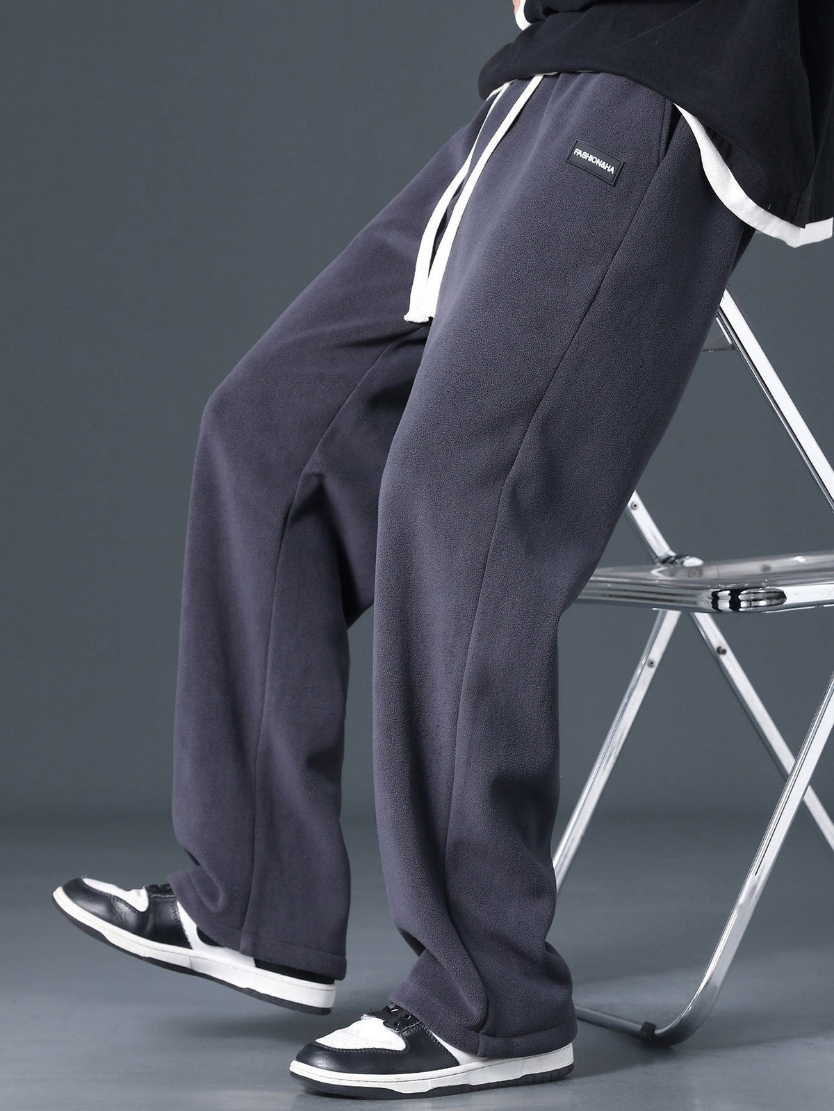 Jason - Straight Leg Polar Fleece Trousers