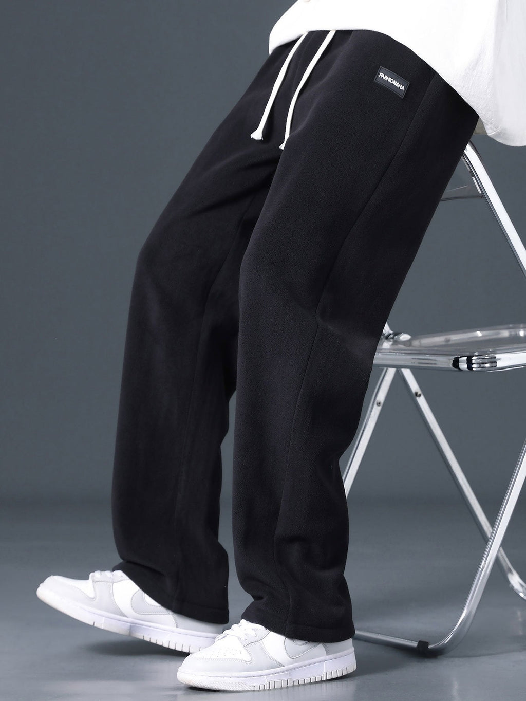 Jason - Straight Leg Polar Fleece Trousers