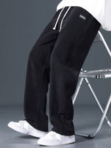 Jason - Straight Leg Polar Fleece Trousers